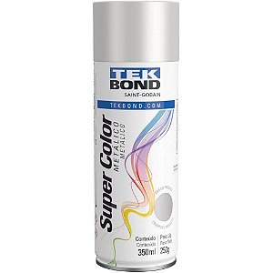 Tinta SPRAY Metálico Prata 350ML/250G
