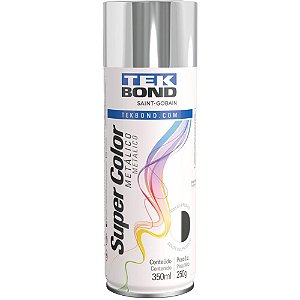 Tinta SPRAY Metálico Cromado 350ML/250G