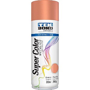 Tinta SPRAY Metálico Cooper Rose 350ML/250