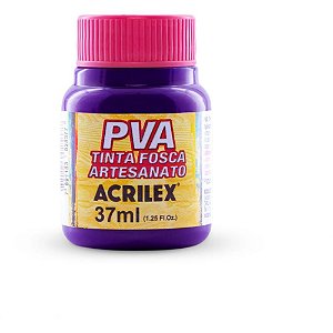 Tinta PVA 37ML Violeta - Caixa com 12 Unidades