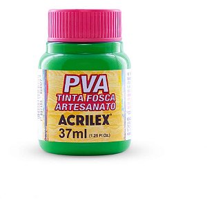Tinta PVA 37ML Verde Folha CX com 12