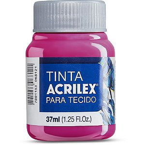 Tinta para Tecido Fosca 37ML Rosa Escuro