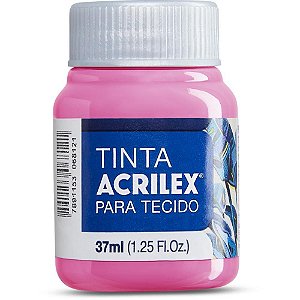 Tinta para Tecido Fosca 37ML Rosa