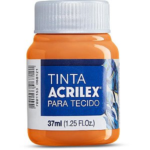 Tinta para Tecido Fosca 37ML Laranja
