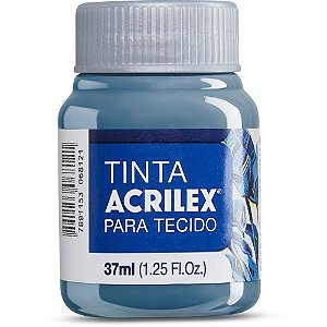 Tinta para Tecido Fosca 37ML Cinza Lunar