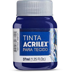 Tinta para Tecido Fosca 37ML Azul Marinho