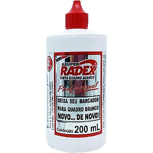 Tinta Reabastecedor para Marcador de Quadro Branco 200ML Vermelho