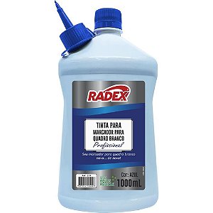 Tinta para Marcador de Quadro Branco Reabastecedor 1000ML Azul