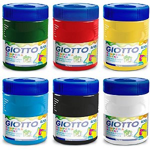 Tinta Guache 250ML -  06 Cores Giotto