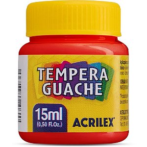 Tinta Guache Vermelho Fogo 15ML