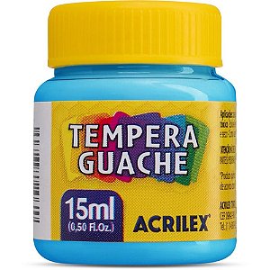 Tinta Guache 15ML Azul Celeste