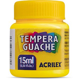 Tinta Guache 15ML Amarelo Ouro