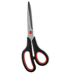 Tesoura Ergonômica Cabo Preto 21CM - BRW
