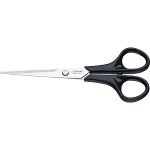 Tesoura para Cabeleireiro Supercort INOX 6 Polegadas / 15,5CM Preto