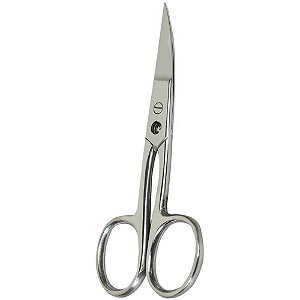 Tesoura Higiene Pessoal Curva para UNHAS 3 5/8 INOX