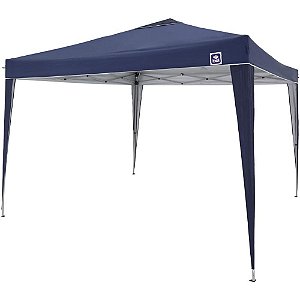 Tenda Gazebo 3X3M Azul Altura 2,60M
