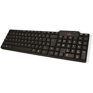 Teclado Multimídia USB TC102 Standard Preto