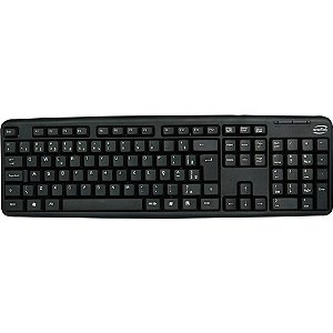 Teclado Multimídia USB Level Preto