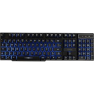 Teclado Multimídia USB FORCE-X Backlight Cabo Trancad