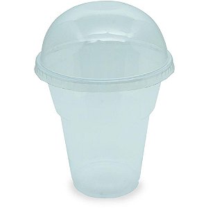 Tampa Descartável para Copo Tampa Bolha TR400/500ML PCT com 30
