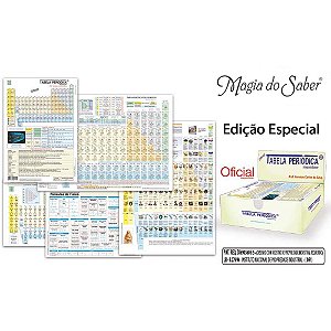 Tabela Periódica Edição Especial Atualizada 2014 - 5 Modelos + Fotos dos Elementos com 15