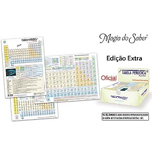 Tabela Periódica - KIT com 3 Modelos