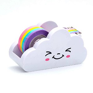 Suporte para Fita Adesiva Nuvem com Fita