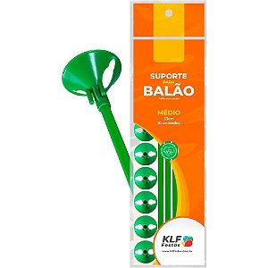 Suporte para Balão Verde Escuro 33CM PCT com 10
