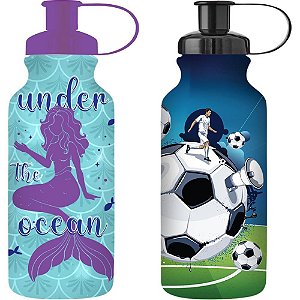 Squeeze SPORT 500ML - Pacote com 4 Unidades Sortidas