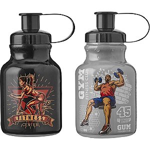 Squeeze SPORT 300ML - Pacote com 4 Unidades Sortidas