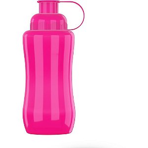Squeeze Neon 600ML Rosa Homeflex