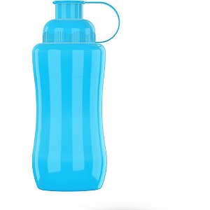 Squeeze Neon 600ML Azul - Homeflex