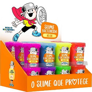 Slime Menino Maluq Bactericida Neon DPCOM 24