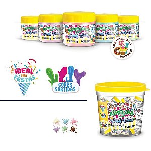 Slime Kimeleka CANDY Colors 25G Pacote com 30