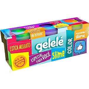 Slime Gelele TRI Pote 456G Color DPCOM 03