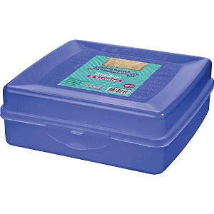 Sanduicheira Plástica Azul