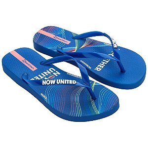 Sandália Infantil NOW United N35 AZUL/BRANCO