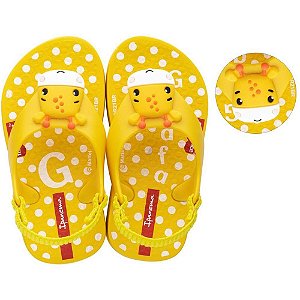 Sandália Infantil Fisher Price BABY N19 Amarelo