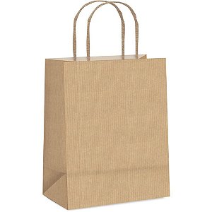 Sacola para Presente KRAFT EXTRA Grande 43X38X20CM - Pacote com 10 Unidades