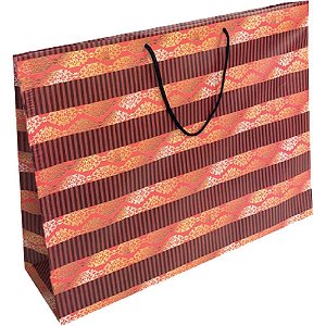 Sacola para Presente Decorada 32 X 40 X 12 CM Horizontal - Pacote com 10