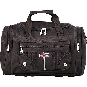 Sacola de Viagem Poliéster com 4 Bolsos – 40CM, Cores Sortidas