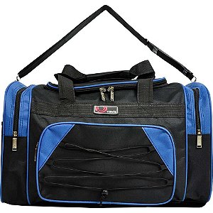 Sacola de Viagem em Poliéster com 2 Bolsos - 66CM - Cores Sortidas