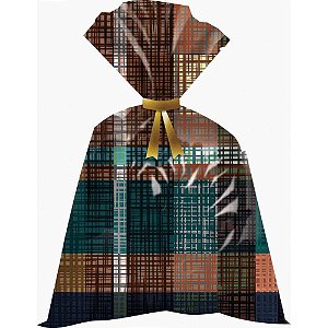 Saco Metalizado 88X120CM Masculino Sortidos - Pacote com 25
