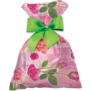 Saco Metalizado 88X120CM Feminino Sortido – Pacote com 25 Unidades