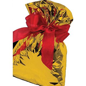 Saco Metalizado 50X70CM Ouro 50X69CM PCT com 50