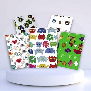 Saco Metalizado 50X70CM Infantil Masculino - Pacote com 50