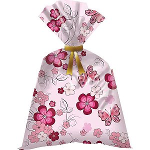 Saco Metalizado 50X70CM Feminino Sortidos PCT com 50