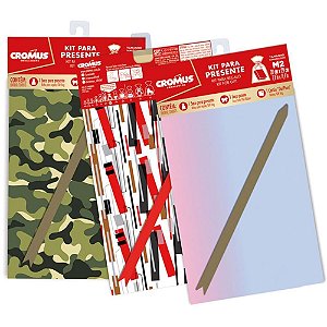 Saco Metalizado 30X45CM Casual com Laço e Cartão - PCT com 30