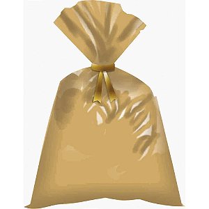 Saco Metalizado 25X37CM OURO/PRATA/VERMELHO Sortidos Pacote com 100