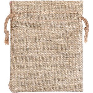 Saco de Juta Palha 08X10CM PCT com 10